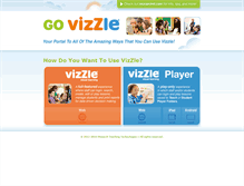 Tablet Screenshot of govizzle.com